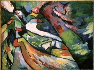 即興VII、1910 作： Wassily Kandinsky